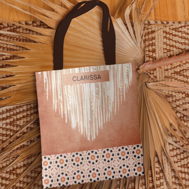 Tote Bag Boho Macrame Bachelorette Sud-Ouest (Créateur téléchargé)