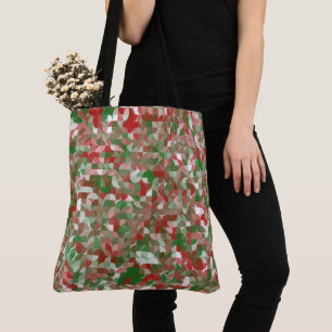 Tote Bag Boho Moderne Super Noël Motif géométrique