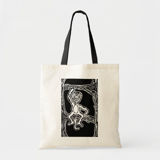 Tote Bag bois de singe (Devant)