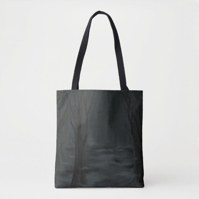 Tote Bag Bois foncé (Devant)