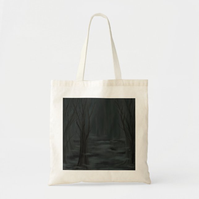 Tote Bag Bois foncé (Devant)
