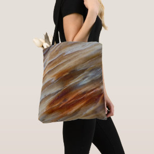 Tote Bag Bois pétrifié déchiqueté