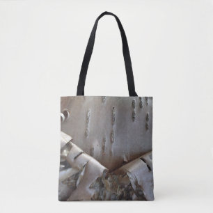 Tote Bag Bois Roux de Bouleau Tortillard Rustique