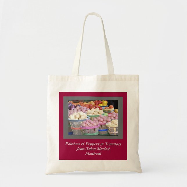 Tote Bag Boisseaux de produit (Devant)