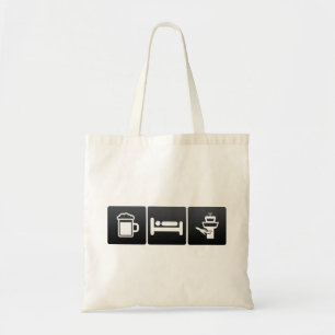Tote Bag Boisson, sommeil et contrôles du trafic aérien