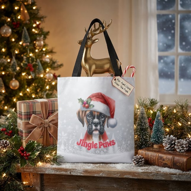 Tote Bag Boîte à grelots Boxer  (Créateur téléchargé)