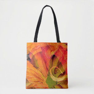 Tote Bag Boîtier à fleurs d'automne - fourre-tout