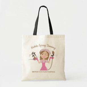 Tote Bag Boîtier de peinture de bronzage mobile