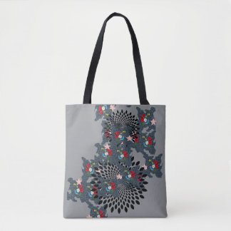 Tote Bag "Bold & Beautiful Shoulder-Prinder Fourre-tout" "A