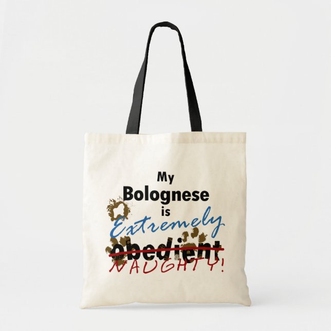 Tote Bag Bolonais extrêmement vilain (Devant)