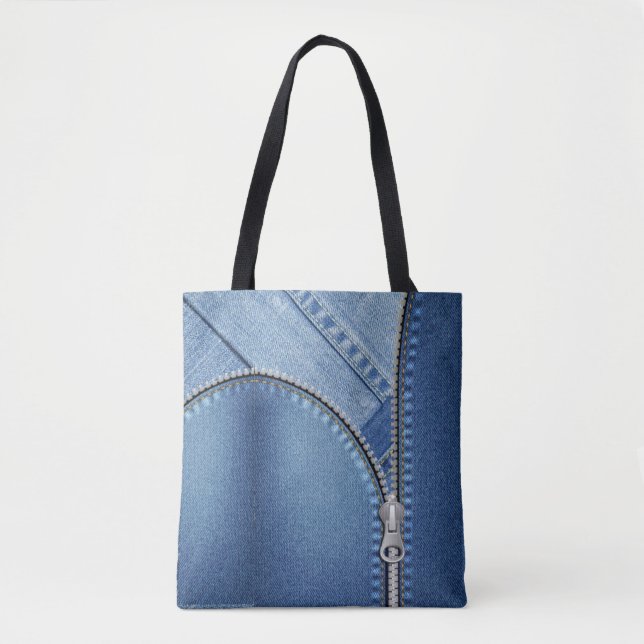 Tote Bag bolsa azul jeans (Devant)