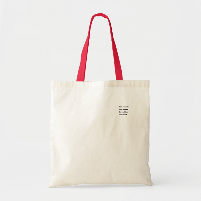 Tote Bag Bolsa de tela amor propio (Devant)