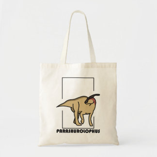 Tote Bag Bolsa de tela diseño dinosaurio Parasaurolophus