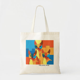 Tote Bag Bolsa De Tela Feline Fine