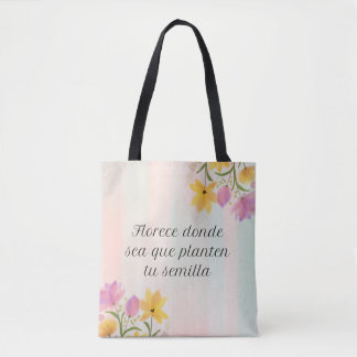 Tote Bag Bolsa de tela reutilizable cute & good vibes