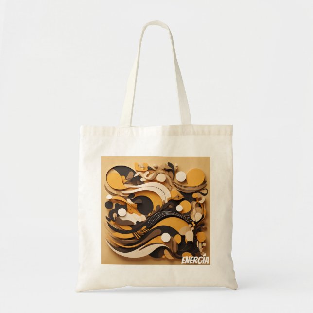 Tote Bag Bolsa Tote Arte Solar Abstracto (Devant)