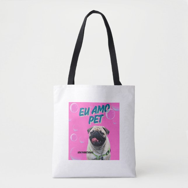 Tote Bag Bolsa Tote com Estampa Via Pantanal Pet (Devant)