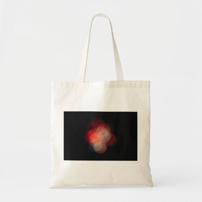 Tote Bag Bolso con fotografía de efecto bokeh (Devant)