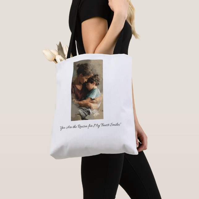 Tote Bag Bolso Día de la Madre – “El abrazo más puro” (De près)