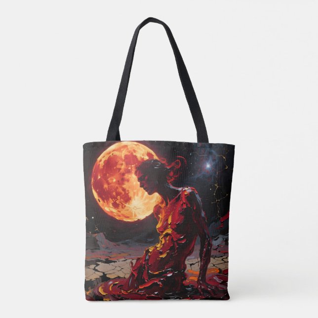 Tote Bag BOLSO – “Luna de Sangre” (Tote Bag / Bolsa de Tela (Dos)