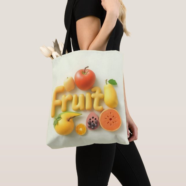 Tote Bag Bolso para compras de mercado. (De près)