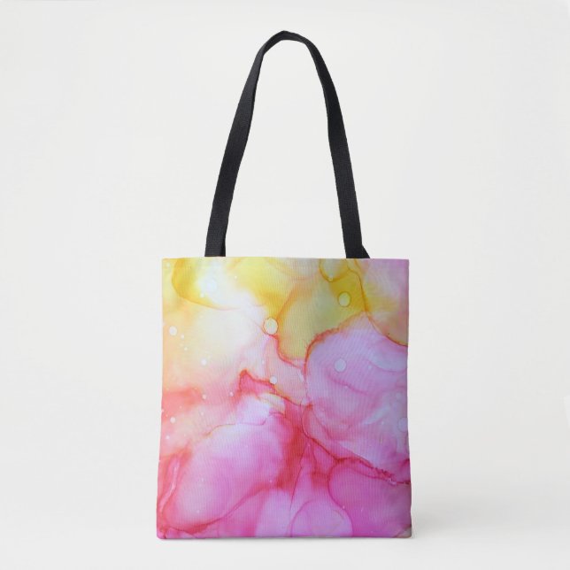 Tote Bag bolso trendy estilo abstracto (Devant)