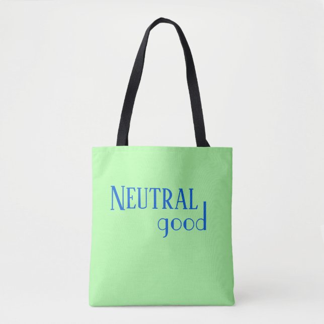 Tote Bag Bon alignement neutre (Devant)