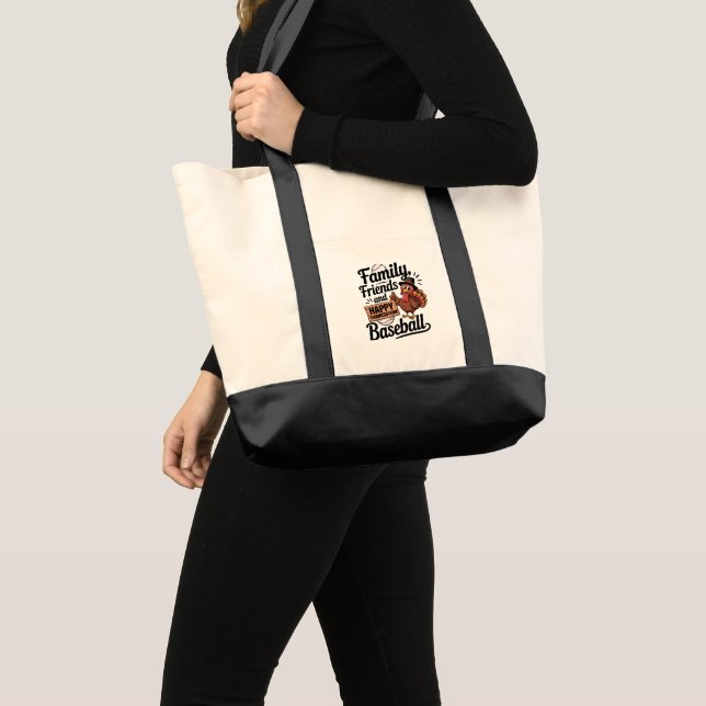 Tote Bag "Bon thanksgiving Feuilles d'automne (Devant (produit))
