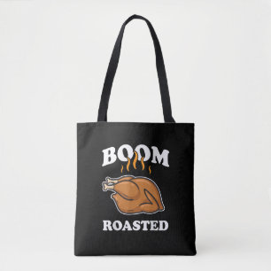 Tote Bag Bon thanksgiving rôti de Boom Drôle cadeau Turquie