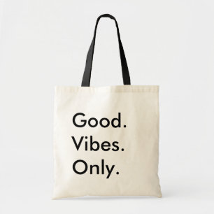 Tote Bag Bon. Vibraphone. Seulement. (Texte