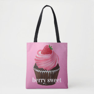 Tote Bag Bonbon à sucre de fraise