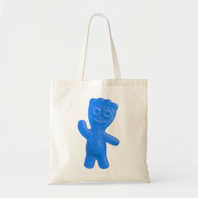 Tote Bag Bonbons Adultes Bleu Pour Les Adultes Et Les Jeune (Devant)