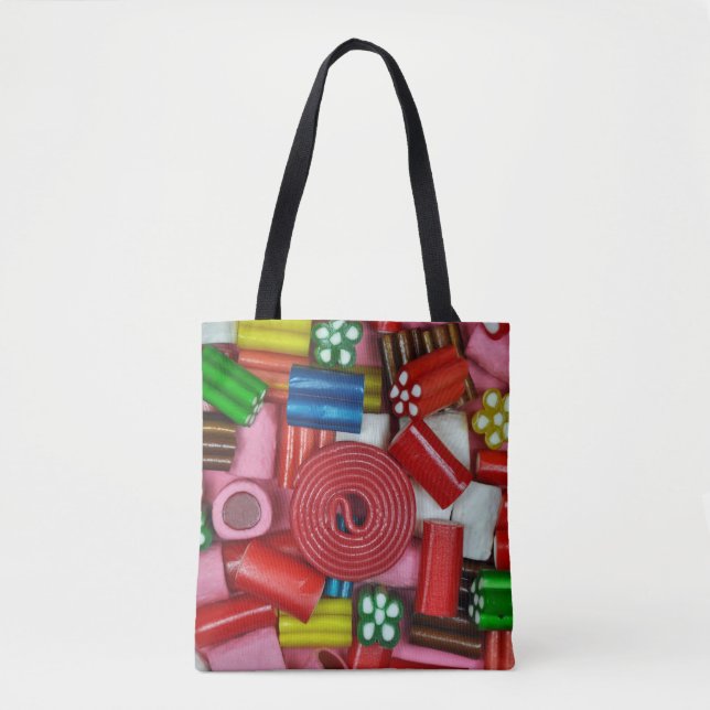 Tote Bag Bonbons colorés (Devant)