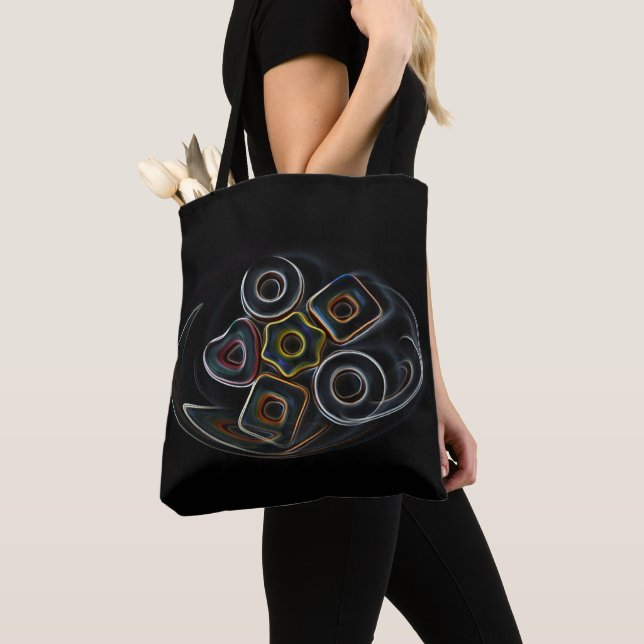 Tote Bag Bonbons de Noël (De près)