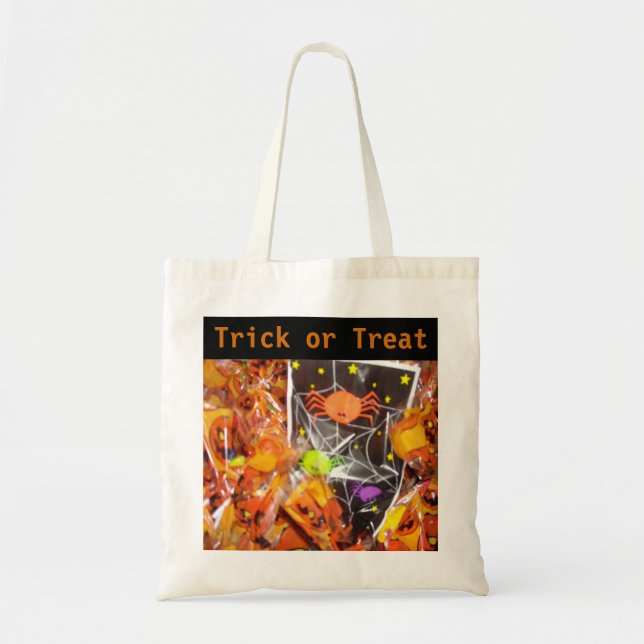 Tote Bag Bonbons d'Halloween (Devant)