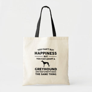 Tote Bag Bonheur d'adoption Greyhound