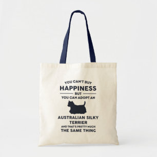 Tote Bag Bonheur d'adoption Silky Terrier
