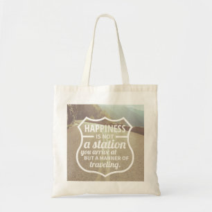 Tote Bag Bonheur Encouragement Succès Conseils de vie Citat