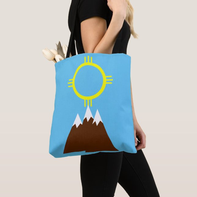 Tote Bag Bonheur et destination (De près)