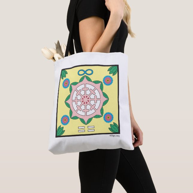 Tote Bag Bonheur/Être heureux