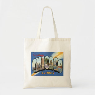 Tote Bag Bonjour De Chicago Illinois