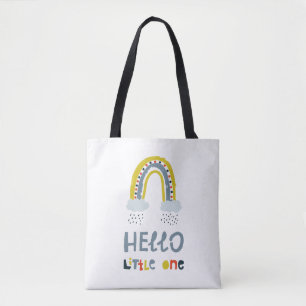Tote Bag Bonjour Mon Petit Un Arc En Arc En Arc