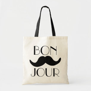 Tote Bag BONJOUR Moustache