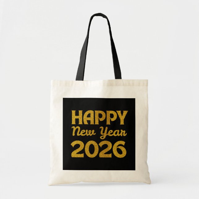 Tote Bag Bonne année 2026 (Devant)