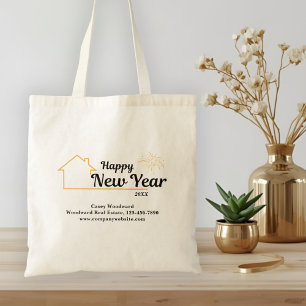 Tote Bag Bonne année Appréciation du client immobilier