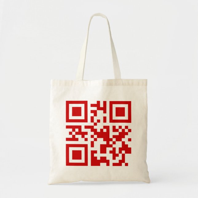 Tote Bag Bonne année ! — Code QR (Devant)