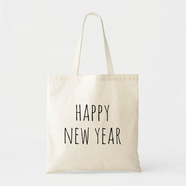 Tote Bag Bonne année | Magasin de vacances minimaliste (Devant)