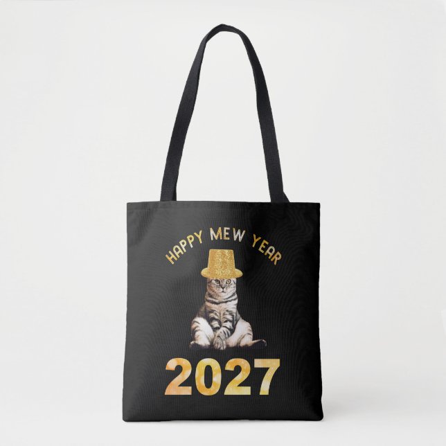 Tote Bag Bonne année Mew 2027 (Devant)