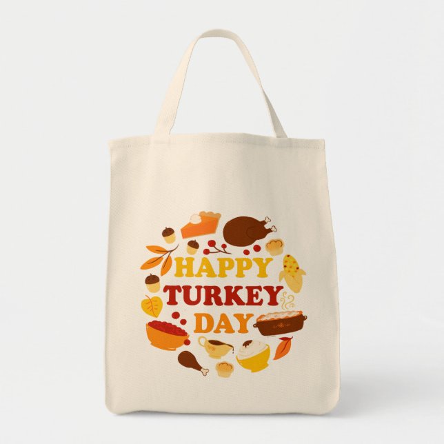 Tote Bag Bonne fête de la Turquie (Devant)