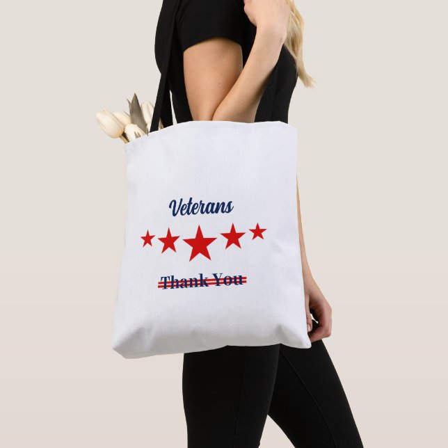 Tote Bag Bonne fête des anciens combattants (De près)